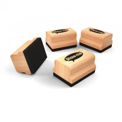Cheap Stationery Supply of Show-me Mini Wooden Handled Felt Whiteboard Eraser (Pack of 30) WME30 EG60143 Office Statationery