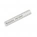 Classmaster Shatter Resistant Ruler 15cm Clear (Pack of 100) R15C