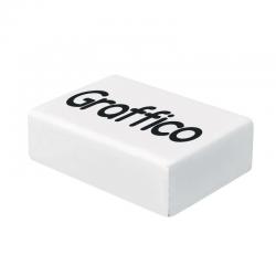 Cheap Stationery Supply of Graffico Plastic Eraser White (Pack of 45) EN05992 EN05992 Office Statationery