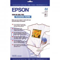 Cheap Stationery Supply of Epson Cool Peel Iron-On Transfer Paper (Pack of 10) S041154 C13S041154 EP41001 Office Statationery