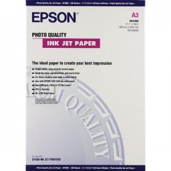 Cheap Stationery Supply of Epson White Photo Inkjet A3 Paper 104gsm (Pack of 100) C13S041068 EP41068 Office Statationery