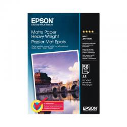 Cheap Stationery Supply of Epson A3 Matte Heavyweight 167gsm Photo Paper (Pack of 50) C13S041261 EP41261 Office Statationery