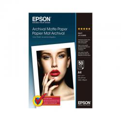 Cheap Stationery Supply of Epson A4 Archival Matte Paper (Pack of 50) C13S041342 EP41342 Office Statationery