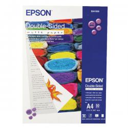 Cheap Stationery Supply of Epson Double-Sided Matte A4 Photo Paper Heavyweight (Pack of 50) C13S041569 EP41569 Office Statationery