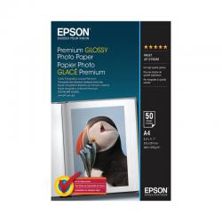 Cheap Stationery Supply of Epson Premium Glossy Photo A4 Paper (Pack of 50) C13S041624 EP41624 Office Statationery