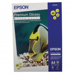 Cheap Stationery Supply of Epson Premium Glossy Photo A4 Paper (Pack of 50) C13S041624 EP41624 Office Statationery
