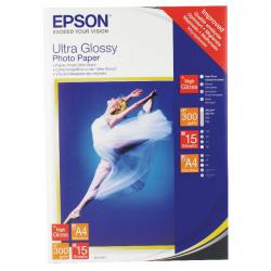 Cheap Stationery Supply of Epson Ultra Glossy Photo A4 Paper (Pack of 15) C13S041927 EP41927 Office Statationery