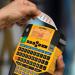 Dymo Rhino 4200 Label Maker QWERTY 19mm Yellow PB1 UK 1801611 ES05959