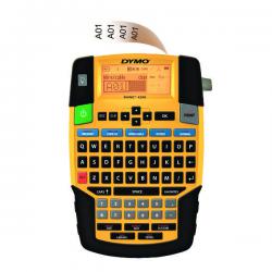 Cheap Stationery Supply of Dymo Rhino 4200 Label Maker QWERTY 19mm Yellow PB1 UK 1801611 Office Statationery