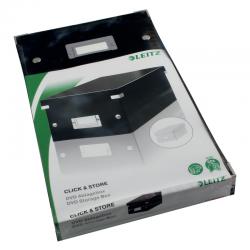 Cheap Stationery Supply of Leitz Click and Store DVD Storage Box Black 60420095 ES36648 Office Statationery