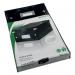 The photo shows a sleek, black Leitz Click and Store DVD storage box, with the Leitz logo displayed on the front. The box has a removable lid, and the interior is designed to hold DVDs securely. The box is part of the Leitz Storage Boxes collection and has a modern, minimalist design.