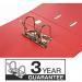 Esselte 75mm Lever Arch File Polypropylene A4 Burgundy (Pack of 10) 811510 ES80694