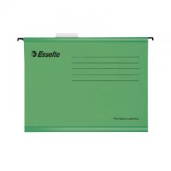 Cheap Stationery Supply of Esselte Classic Foolscap Suspension File Green (Pack of 25) 90337 ES90337 Office Statationery