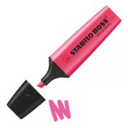 Cheap Stationery Supply of Boss Highlighter Pink Pack of 10 Office Statationery
