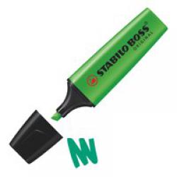 Cheap Stationery Supply of Boss Highlighter Green Pack of 10 Office Statationery