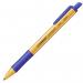 STABILO pointball CO2 neutral Retractable Ballpoint 0.5mm Line Blue (Pack 10) 6030/41 10318ST