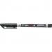 STABILO Write-4-All Medium Permanent Marker 1mm Line Black (Pack 10) - 146/46 10332ST