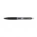 uni-ball Signo 207 UMN-207E Retractable Gel Rollerball Pen 0.7mm Tip 0.4mm Line Black (Pack 12) - 308668000 10333UB