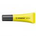STABILO NEON Highlighter Chisel Tip 2-5mm Line Yellow (Pack 10) - 72/24 10395ST