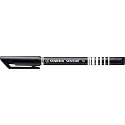 Cheap Stationery Supply of STABILO SENSOR medium Pen 0.8mm Line Black (Pack 10) 10682ST Office Statationery