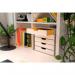 Durable VARICOLOR MIX 4 Drawer Unit Desktop Drawer Set with 5 Colour Coded Drawers - 762527 10993DR