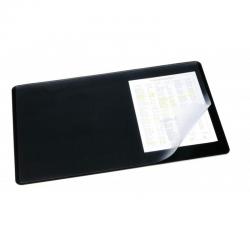 Cheap Stationery Supply of Durable Desk Mat with Transparent Overlay 400x600mm Black 11006DR Office Statationery