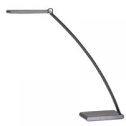 Cheap Stationery Supply of Alba Touch LED Desk Lamp with USB Port Grey LEDTOUCH UK 11024AL Office Statationery