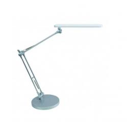 Cheap Stationery Supply of Alba Trek LED Desk Lamp White and Silver LEDTREK BC UK 11031AL Office Statationery