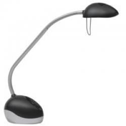 Cheap Stationery Supply of Alba X Led Desk Lamp Black Silver LEDX N UK 11059AL Office Statationery