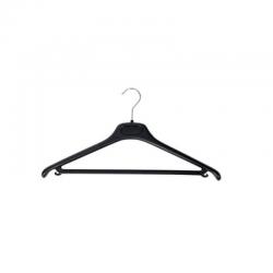 Cheap Stationery Supply of Alba ABS Coat Hanger with Bar Black (Pack of 20) PMBASIC PL 11150AL Office Statationery