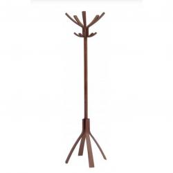 Cheap Stationery Supply of Alba Cafe Coat Stand 10 Pegs Dark Wood PMCAFE 11171AL Office Statationery