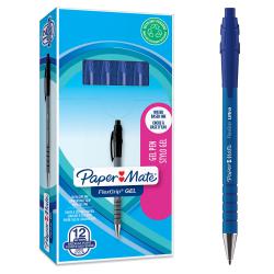 Cheap Stationery Supply of Paper Mate Flexgrip Gel Rollerball Pen 0.7mm Line Blue (Pack 12) 11214NR Office Statationery