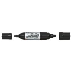 Cheap Stationery Supply of Pilot Begreen Permanent Marker Twin Tip Jumbo 1mm and 3.5-6.5mm Line Black (Pack 10) 11585PT Office Statationery