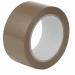 The picture shows a pack of 6 brown ValueX Packaging Tape rolls, each measuring 48mmx66m. The tape is neatly wound and ready for use, with the ValueX logo prominently displayed on the packaging.