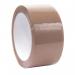 The photo shows six rolls of ValueX packing tape in brown, each measuring 48mmx66m. The packaging tape is low noise and ideal for secure packaging.