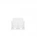 1/3 A4 Port 2 Compartment Lit Holder