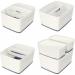 Leitz MyBox WOW Storage Box Large with Lid White/Grey 52164001 11788AC