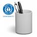 Durable ECO Desk Pen Pot & Pencil Holder 80% Recycled Plastic Grey - 775910 11791DR