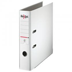 Cheap Stationery Supply of Rexel Lever Arch File Polypropylene ECO A4 75mm White 2115717 12173AC Office Statationery