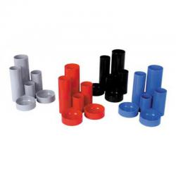 Cheap Stationery Supply of ValueX Deflecto Tube Tidy 6 Compartments Red 12178DF Office Statationery