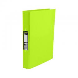 Cheap Stationery Supply of Pukka Brights Ring Binder Laminated Paper on Board 2 O-Ring A4 25mm Rings Green (Pack 10) 13752PK Office Statationery
