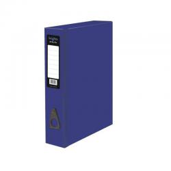 Cheap Stationery Supply of Pukka Brights Box File Laminated Paper on Board Foolscap 75mm Spine Width Catch Closure Blue (Pack 10) 13766PK Office Statationery