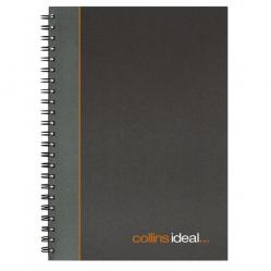Cheap Stationery Supply of Collins Ideal Manuscript Book Wirebound A5 Ruled 192 Pages Black 468W 14242CS Office Statationery