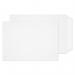 The photo shows a pack of 500 white pocket envelopes, each with a peel and seal closure. The envelopes are C5 size, measuring 229x162mm, and are made of 100gsm paper. The design is plain and perfect for everyday use.