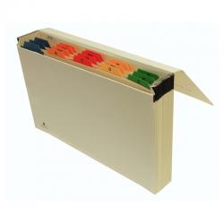 Cheap Stationery Supply of Cathedral Expanding File Manilla Mylar Reinforced 19 Pocket Labelled A-Z Buff 14347CA Office Statationery