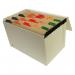 The Cathedral Products Expanding Files Cathedral Expanding File features a classic manilla exterior with sturdy Mylar reinforcement. Inside, there are 19 pockets, labelled from A-Z, providing ample storage for a variety of documents. The buff color gives a professional and polished look.