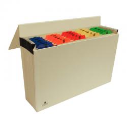 Cheap Stationery Supply of Cathedral Expanding File Manilla Mylar Reinforced 31 Pocket Labelled 1-31 Buff 14354CA Office Statationery