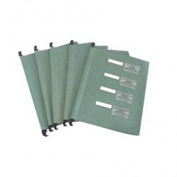 Cheap Stationery Supply of ValueX Foolscap Suspension File Manilla V Base Green (Pack 10) 14480CA Office Statationery