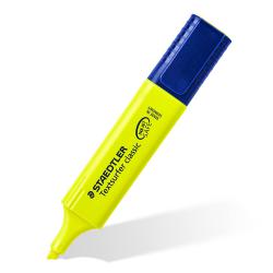 Cheap Stationery Supply of Staedtler Textsurfer Classic Highlighter Pen Chisel Tip 1-5mm Line Yellow (Pack 10) 14505SR Office Statationery