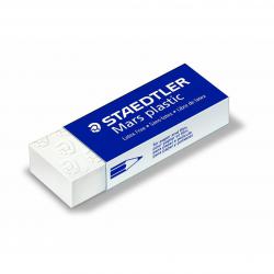 Cheap Stationery Supply of Staedtler Mars Plastic Eraser White with Blue Sleeve (Pack 2) 14540SR Office Statationery
